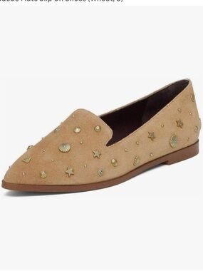 BCBGeneration BG-Nikkola Wheat Suede Pointed Toe Flats (10) Retail $69.99